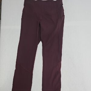 #1 Lululemon Athletica Deep Burgundy Leggings#1